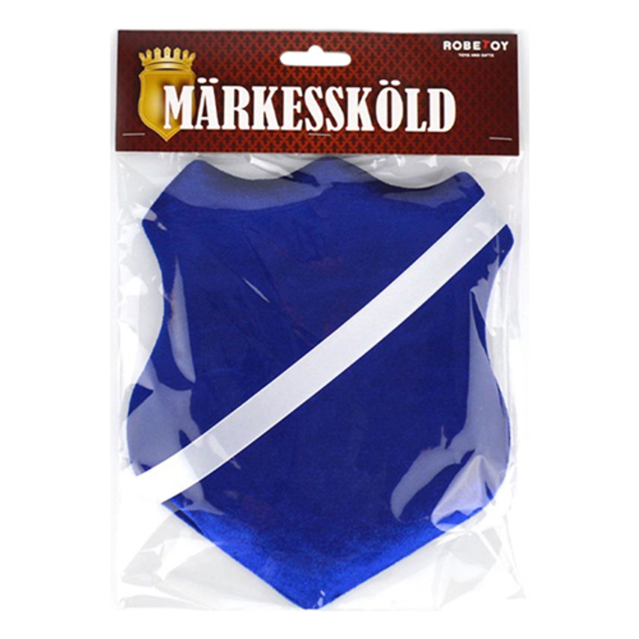 Märkessköld - Märkestavla Blå