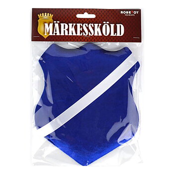 Märkessköld - Märkestavla Blå