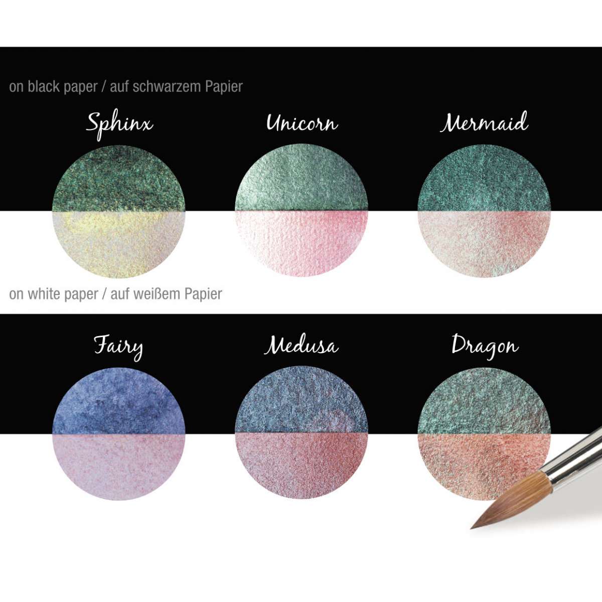 Coliro Pearl Color Set 6 färger "Magical Creatures" - 2