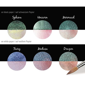 Coliro Pearl Color Set 6 färger "Magical Creatures"