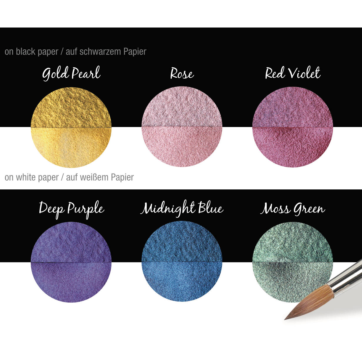 Coliro Pearl Color Set 6 färger "Rainbow" - 2