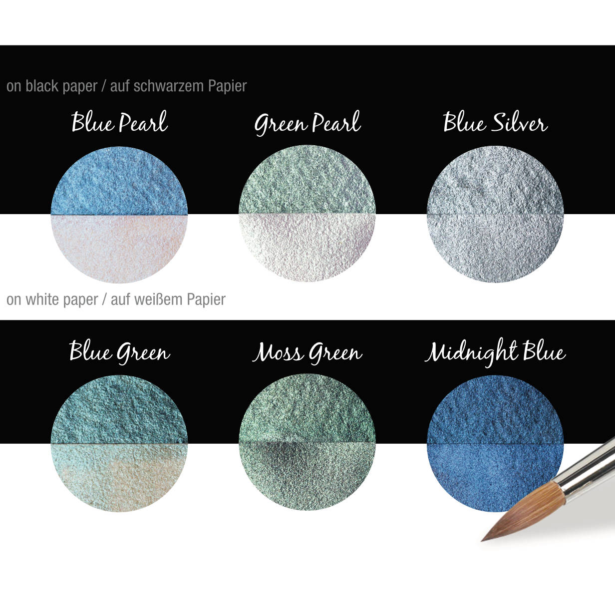 Coliro Pearl Color Set 6 färger "Ocean" - 2