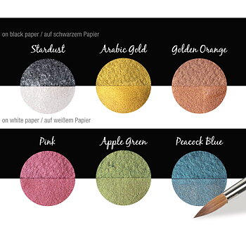 Coliro Pearl Color Set 6 färger "Candy"