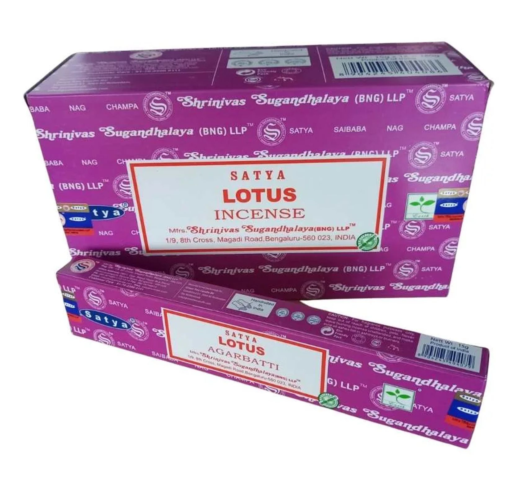  Satya Rökelse - Lotus  -  12st paket