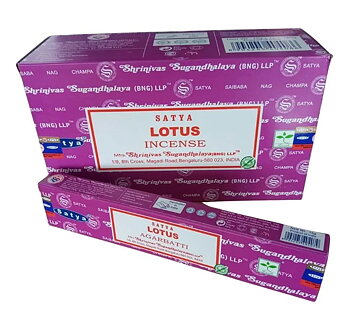  Satya Rökelse - Lotus  -  12st paket