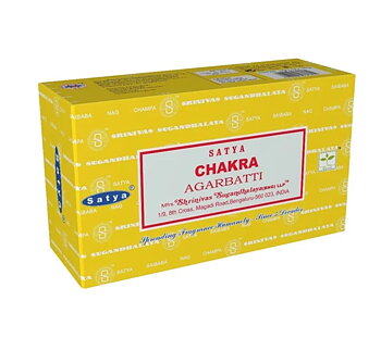  Satya Rökelse - Chakra  -  12st paket