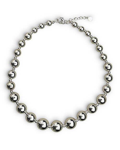 Halsband Bead med silverpärlor - 2