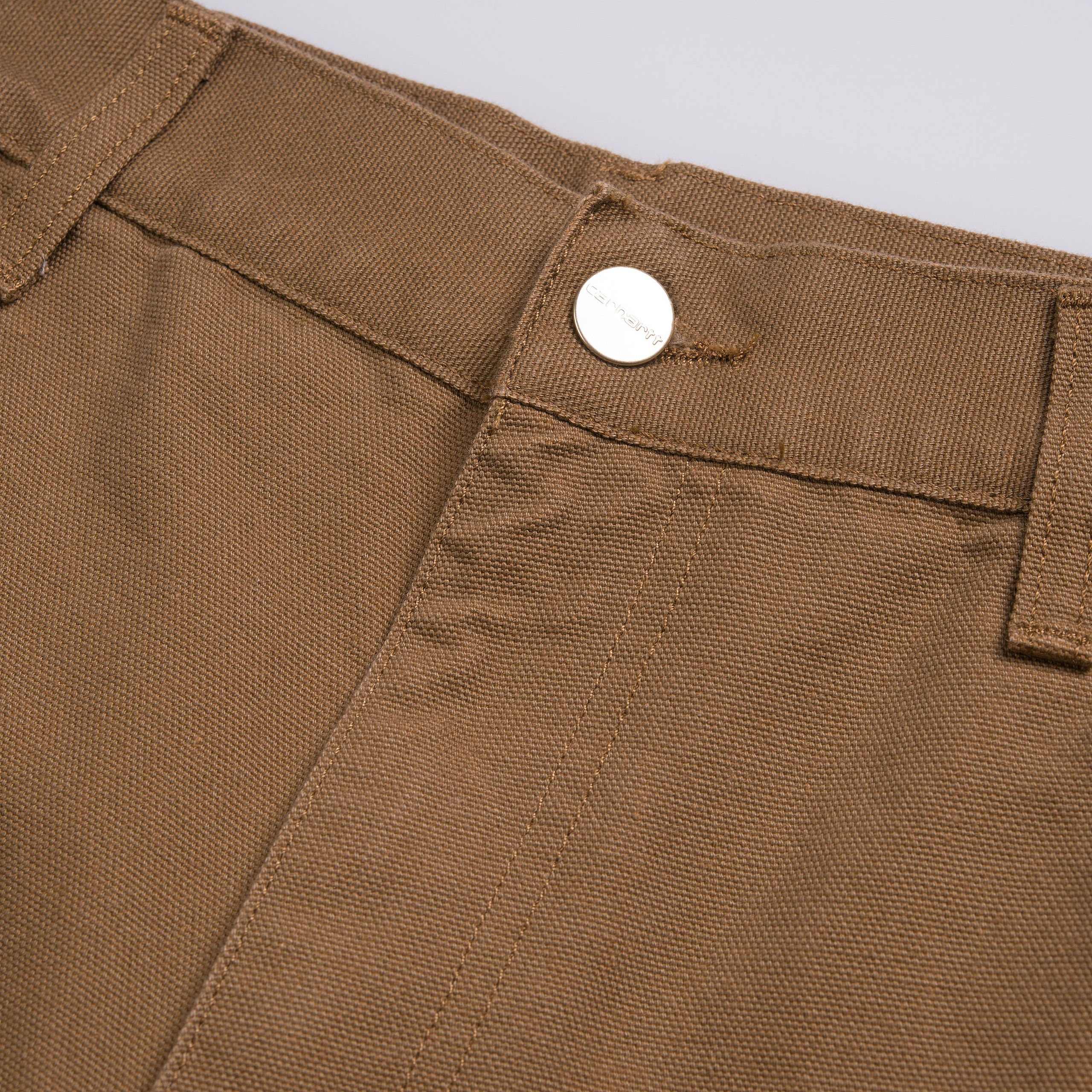 Carhartt WIP Single Knee Shorts Hamilton Brown Rinsed - 7