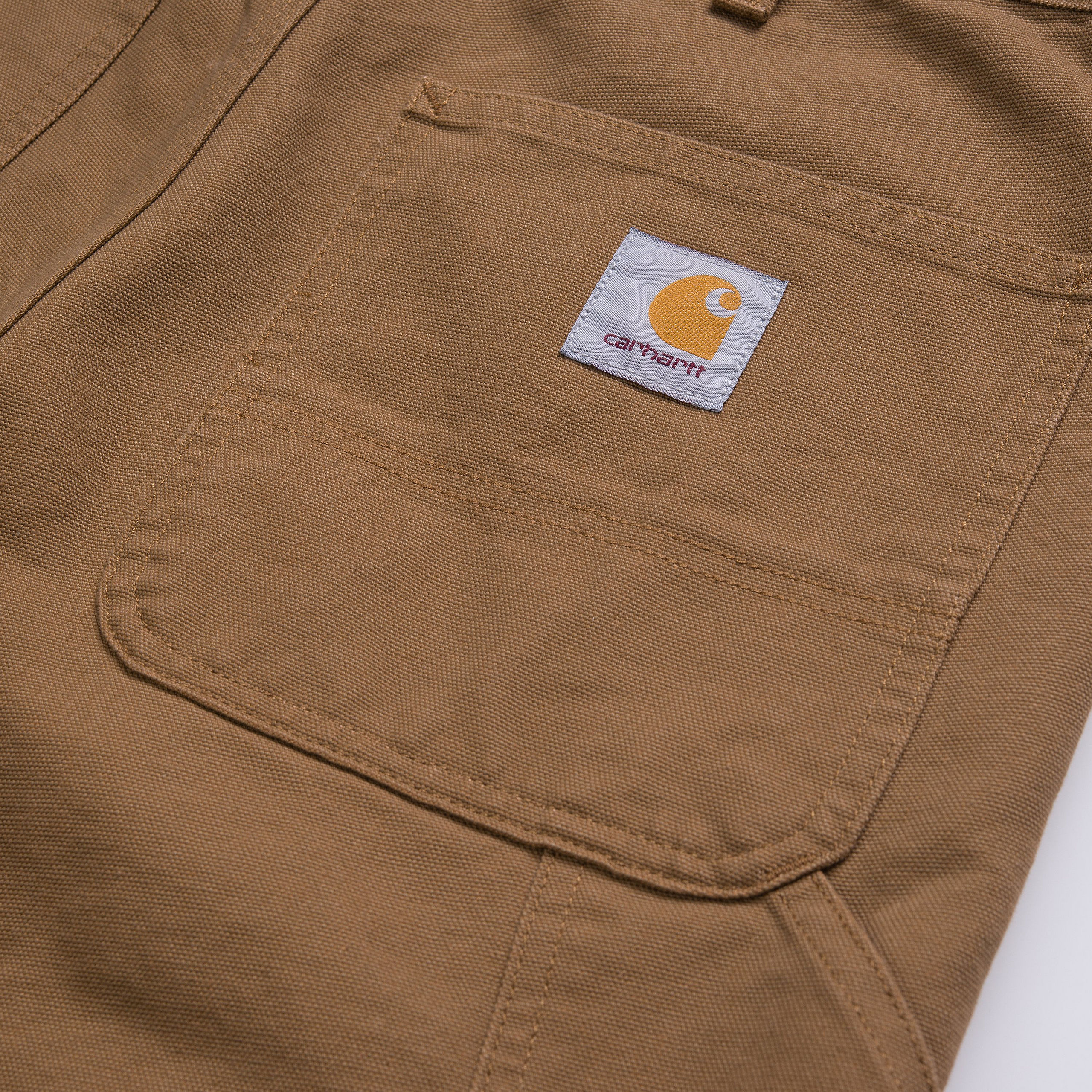 Carhartt WIP Single Knee Shorts Hamilton Brown Rinsed - 9