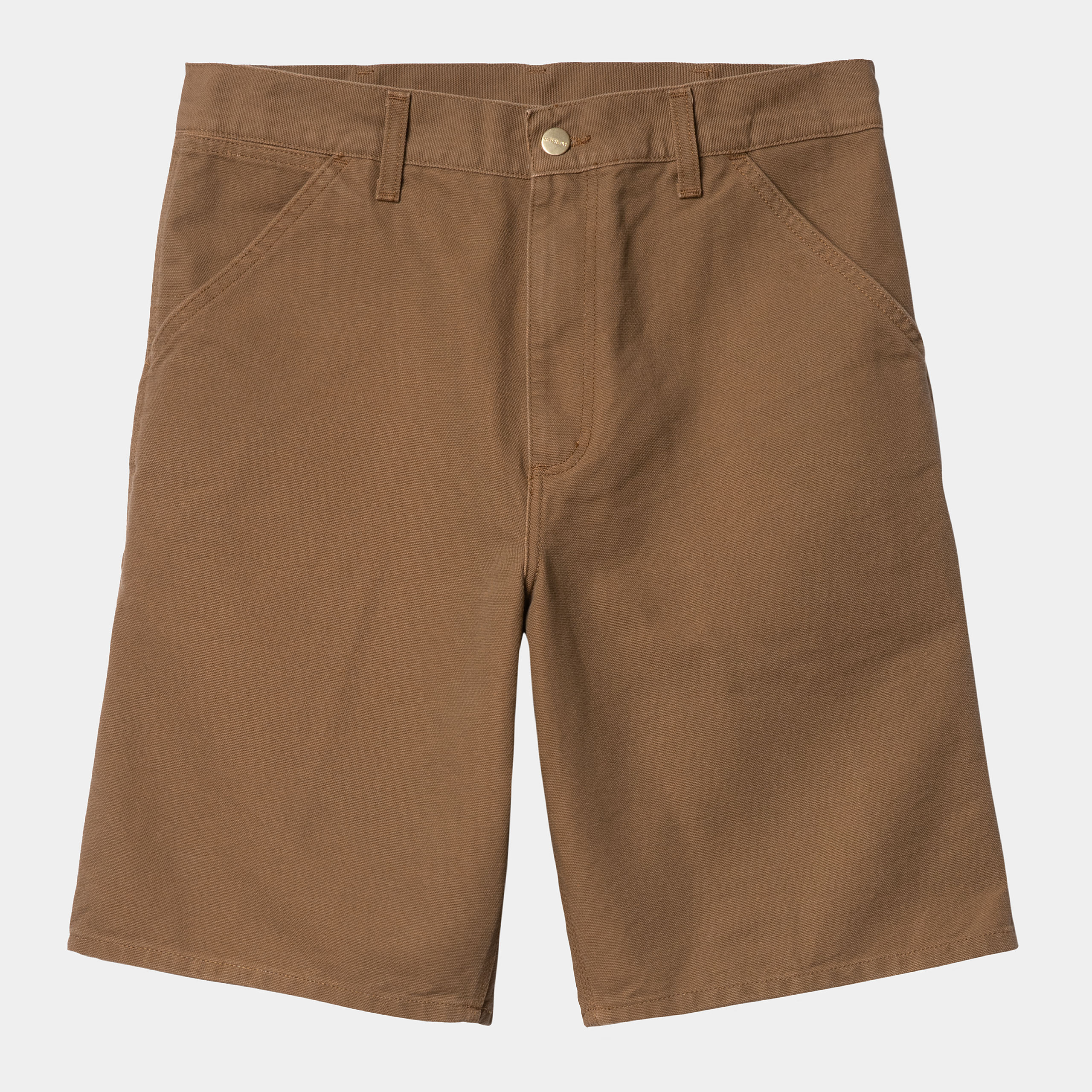 Carhartt WIP Single Knee Shorts Hamilton Brown Rinsed - 6