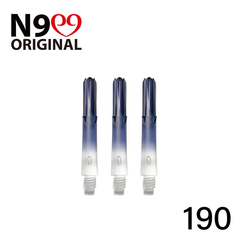 L-Style Shaft N9 Straight Gradient Clear Cool Svarta 190
