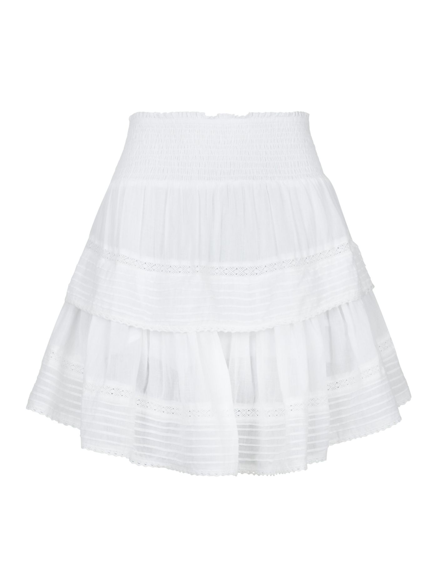 Kenia S Voile Skirt White
