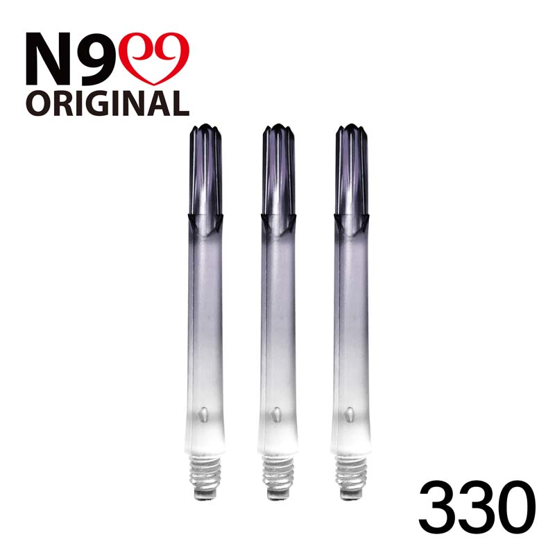 L-Style Shaft N9 Straight Gradient Clear Cool Svarta 330
