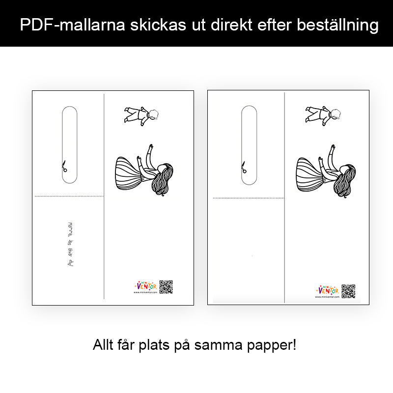 Krama Mamma Kort Mors Dag och Alla hjärtans dag - 2