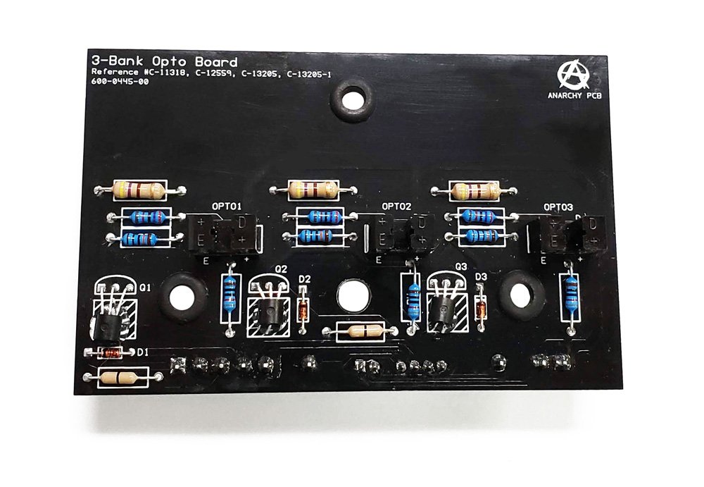 3-Bank Opto Board Assembly - C-11318, C-12559, C-13205-1