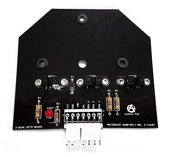 3-Bank Opto Board PCB Assembly