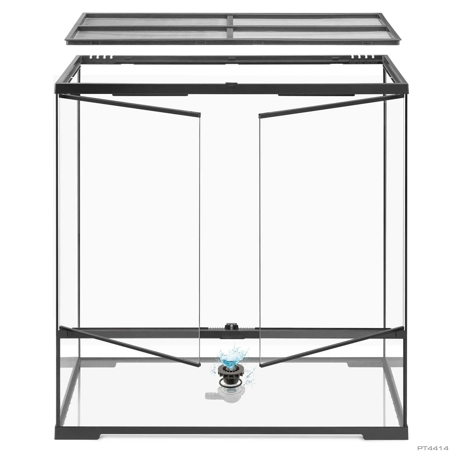 Exoterra Pro Paludarium Large X-Tall 90x45x90cm - 2