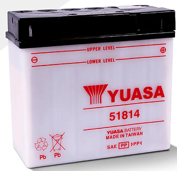 Yuasa  51814 12V 19Ah/10h