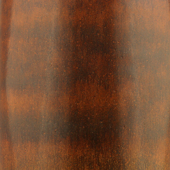 Triller Tobo (1950s) Unique Brown Vase 21 cm