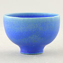Sven Wejsfelt (1980s) Unique Blue Bowl 4 cm