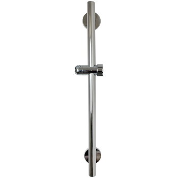 Contemp Grab Slide Rail - chrome