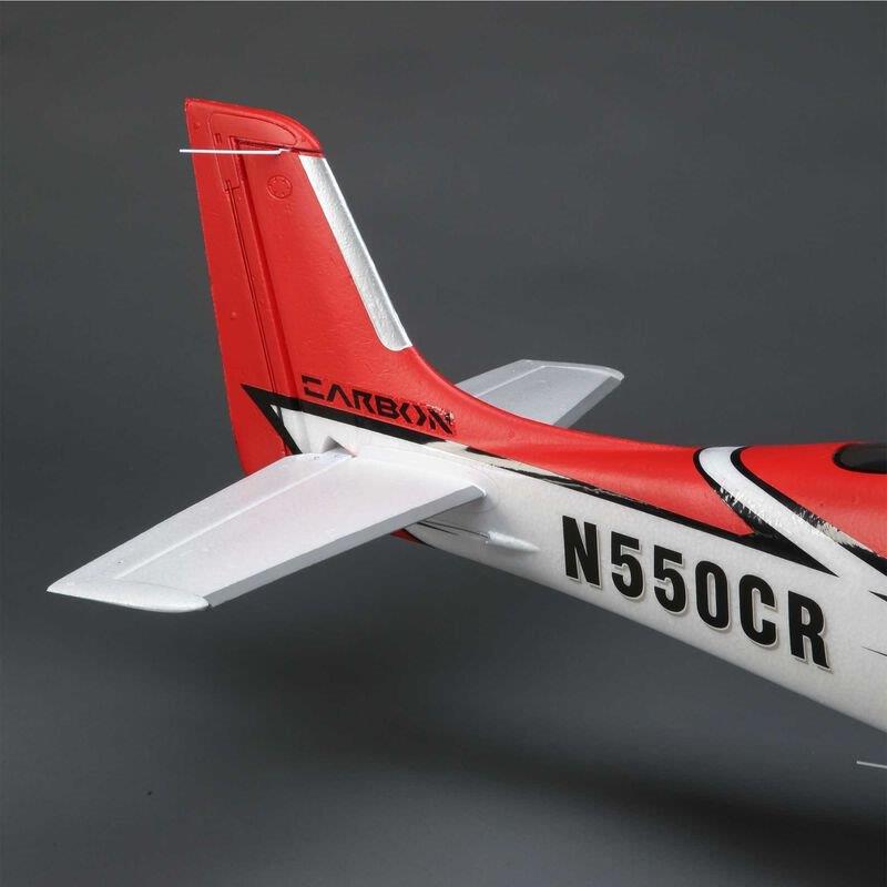 E-flite Cirrus SR22T 1.5m BNF Basic with Smart, AS3X and SAFE Select - 24