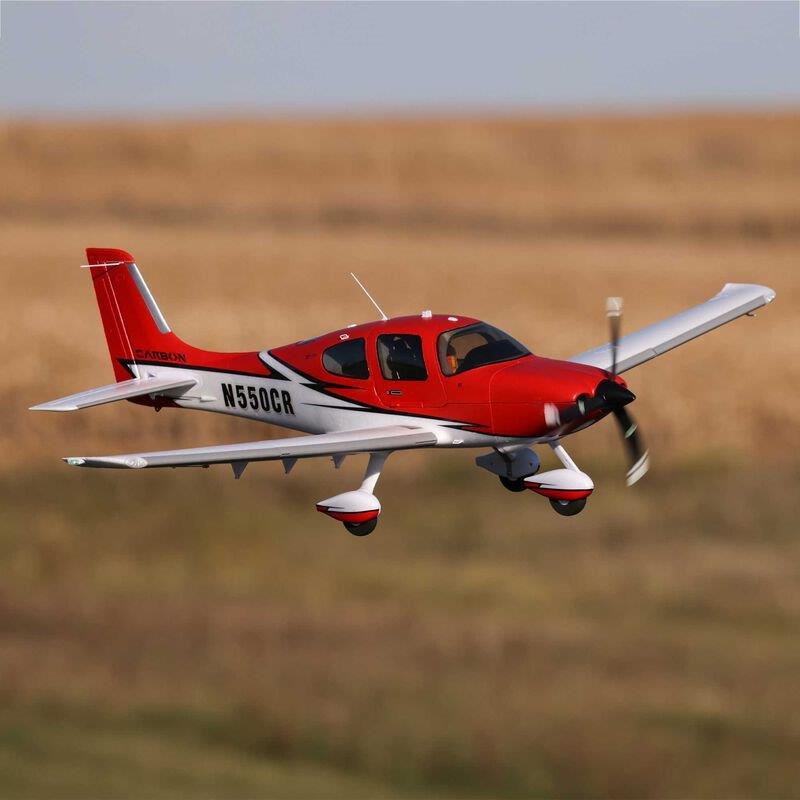 E-flite Cirrus SR22T 1.5m BNF Basic with Smart, AS3X and SAFE Select - 11