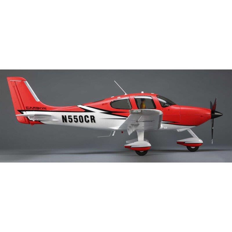 E-flite Cirrus SR22T 1.5m BNF Basic with Smart, AS3X and SAFE Select - 22