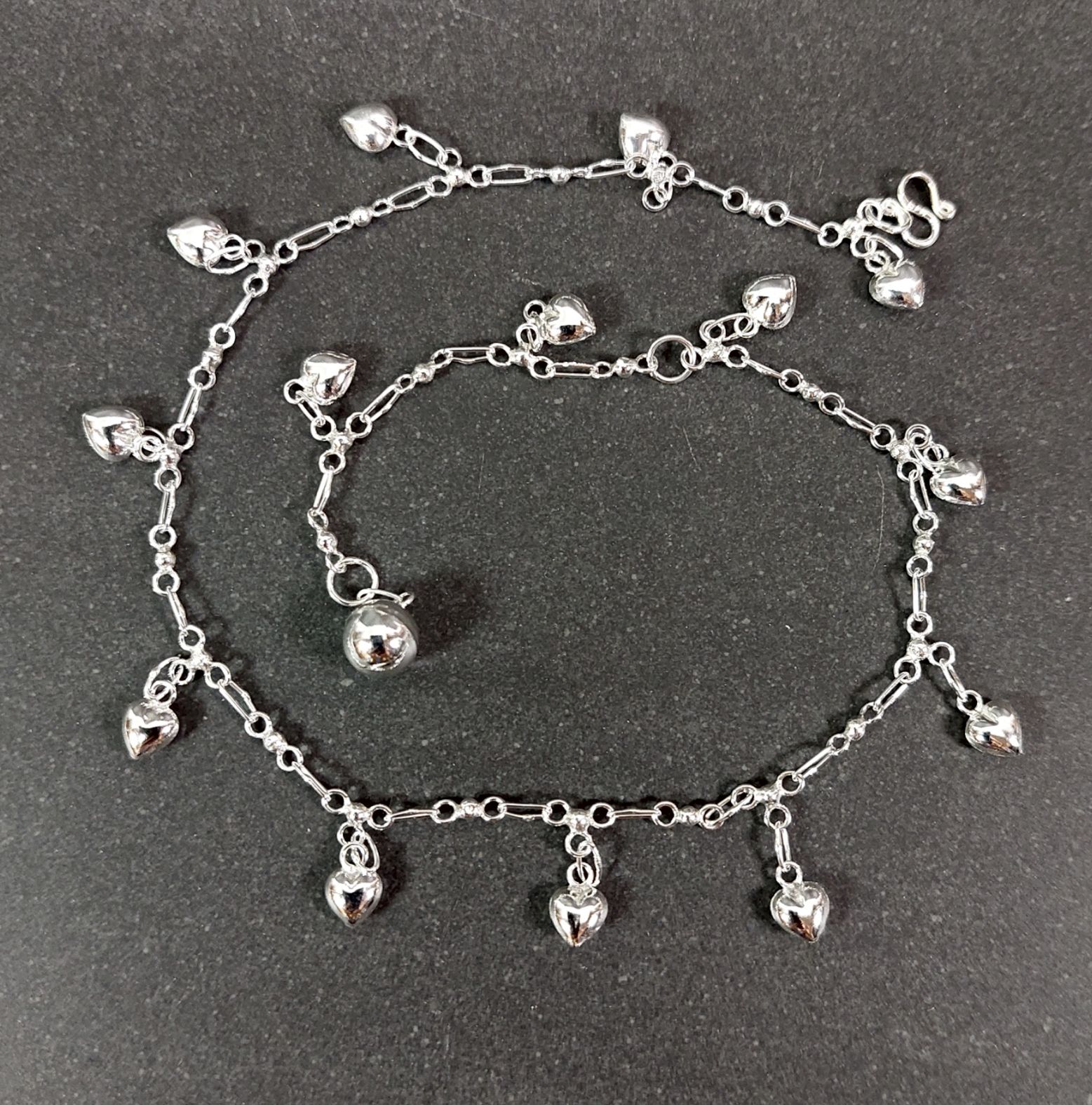 Fotlänk i Silver