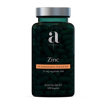 Zink 25mg A+ Plus 100 kapslar
