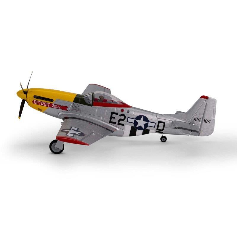 E-flite UMX P-51D Mustang Detroit Miss BNF Basic with AS3X and SAFE Select - 10