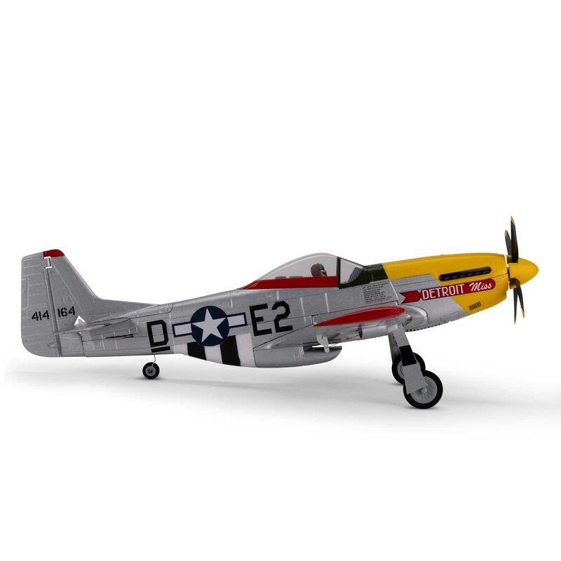 E-flite UMX P-51D Mustang Detroit Miss BNF Basic with AS3X and SAFE Select - 23