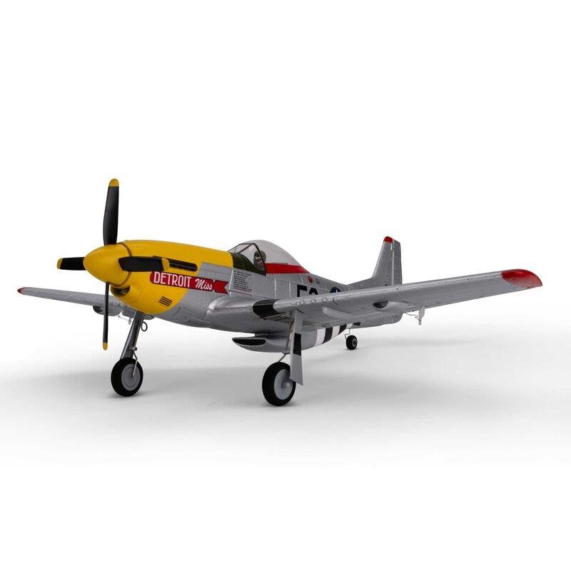 E-flite UMX P-51D Mustang Detroit Miss BNF Basic with AS3X and SAFE Select - 9