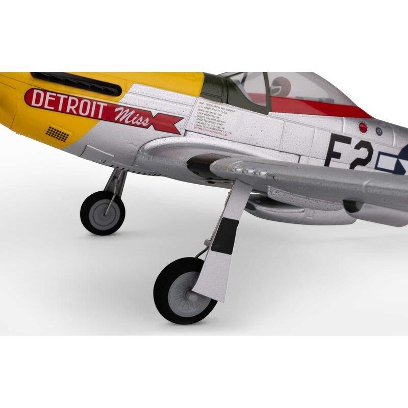E-flite UMX P-51D Mustang Detroit Miss BNF Basic with AS3X and SAFE Select - 25