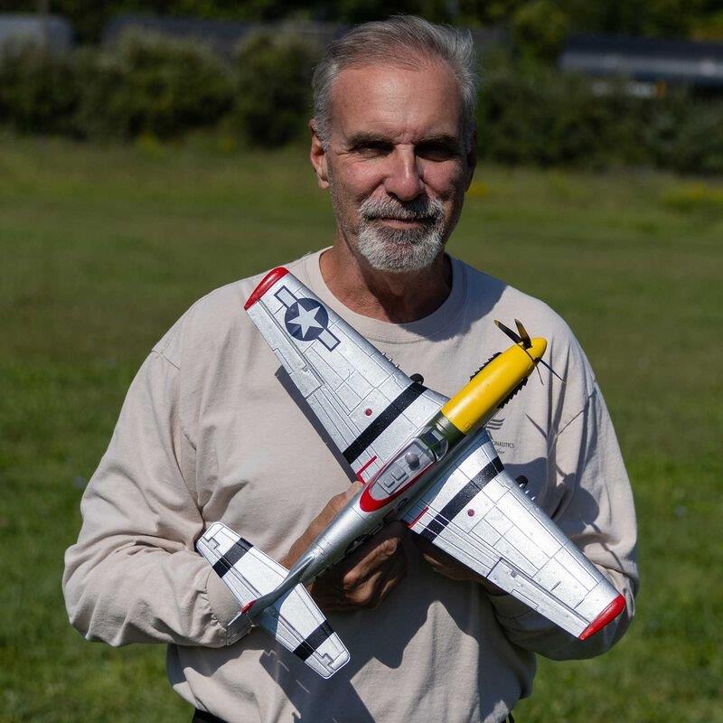 E-flite UMX P-51D Mustang Detroit Miss BNF Basic with AS3X and SAFE Select - 28