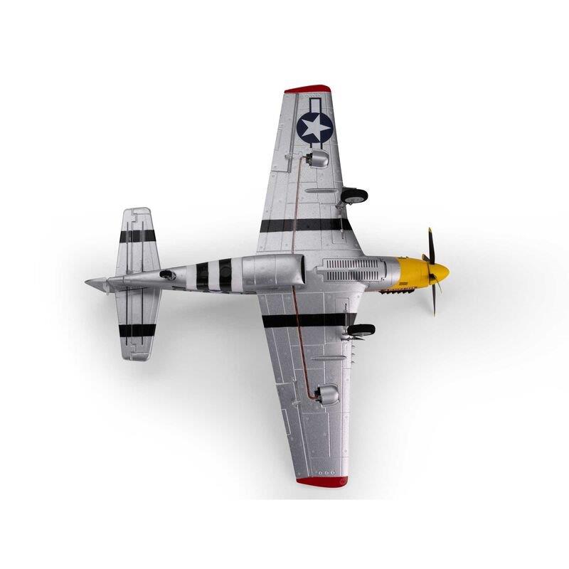 E-flite UMX P-51D Mustang Detroit Miss BNF Basic with AS3X and SAFE Select - 17