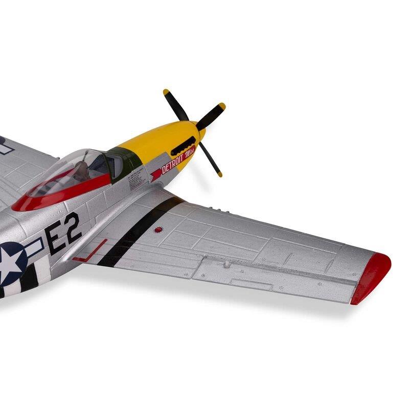 E-flite UMX P-51D Mustang Detroit Miss BNF Basic with AS3X and SAFE Select - 18