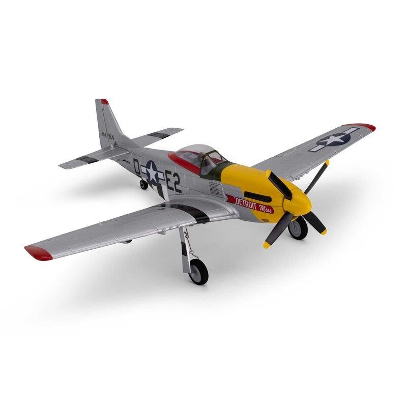 E-flite UMX P-51D Mustang Detroit Miss BNF Basic with AS3X and SAFE Select - 21