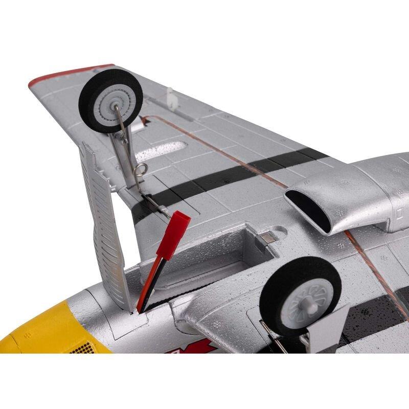 E-flite UMX P-51D Mustang Detroit Miss BNF Basic with AS3X and SAFE Select - 19
