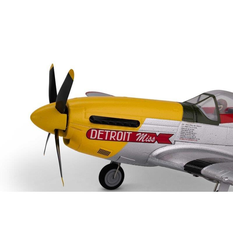 E-flite UMX P-51D Mustang Detroit Miss BNF Basic with AS3X and SAFE Select - 24