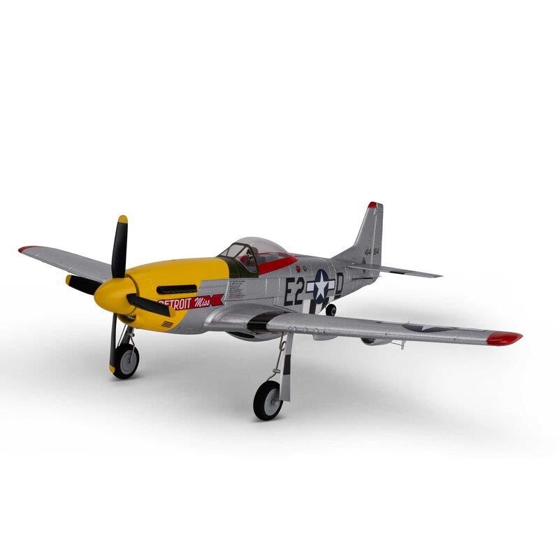 E-flite UMX P-51D Mustang Detroit Miss BNF Basic with AS3X and SAFE Select - 2