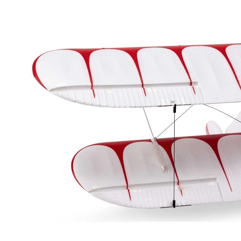 E-flite UMX WACO BNF Basic with AS3X and SAFE Select, White - 18