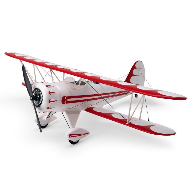 E-flite UMX WACO BNF Basic with AS3X and SAFE Select, White