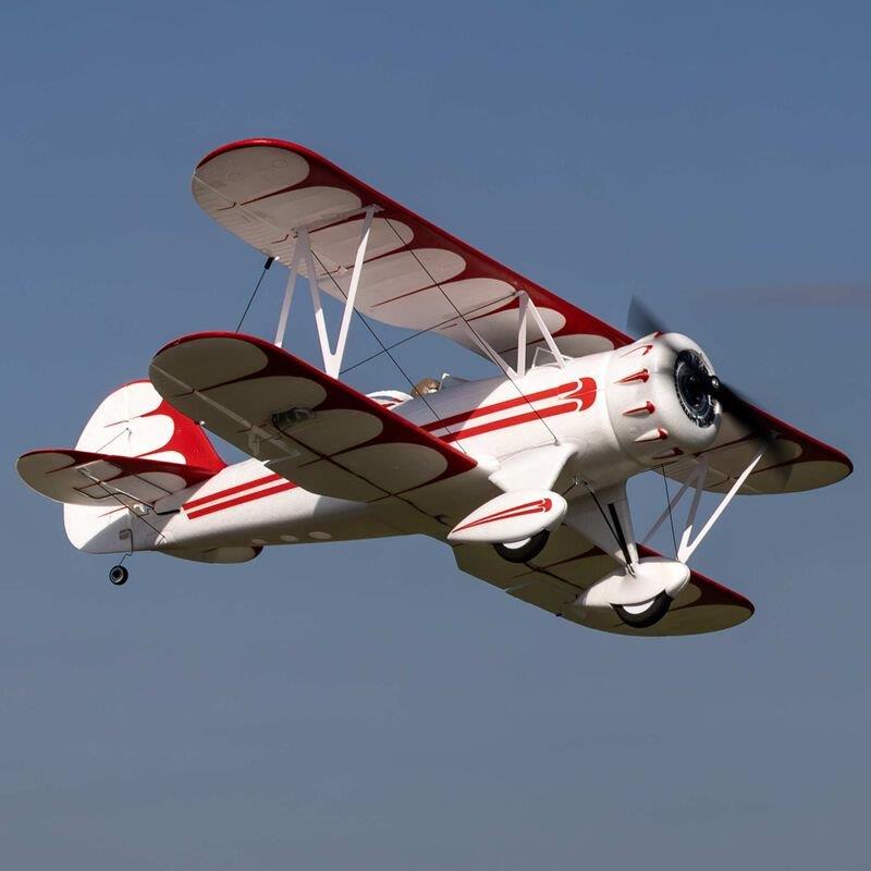 E-flite UMX WACO BNF Basic with AS3X and SAFE Select, White - 5