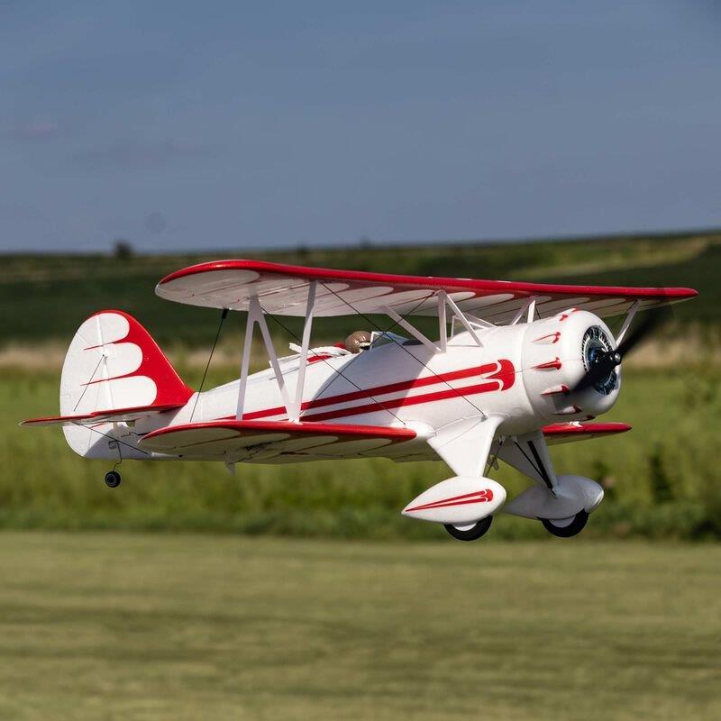 E-flite UMX WACO BNF Basic with AS3X and SAFE Select, White - 8