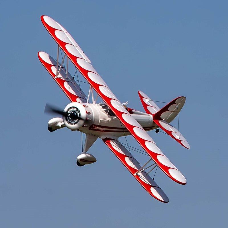 E-flite UMX WACO BNF Basic with AS3X and SAFE Select, White - 3