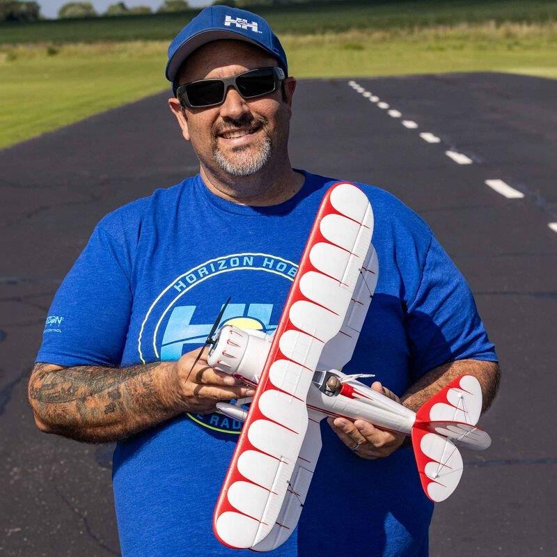 E-flite UMX WACO BNF Basic with AS3X and SAFE Select, White - 21