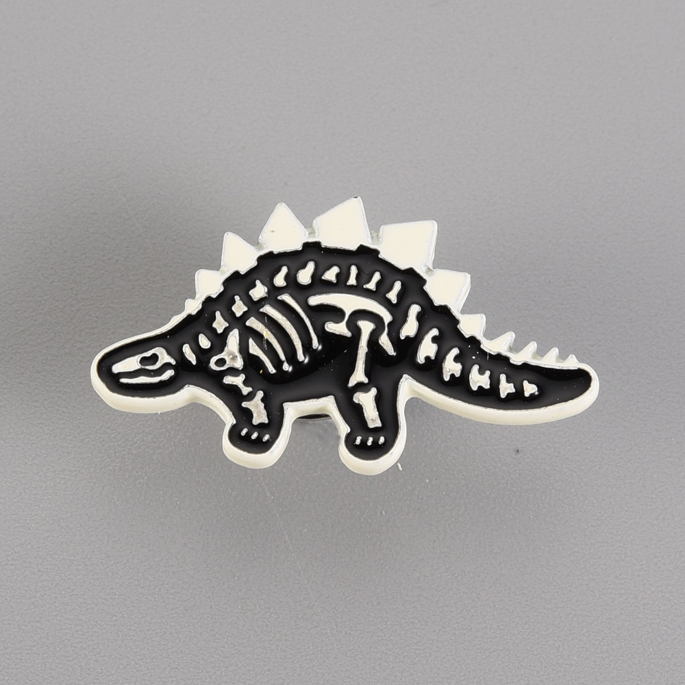 Brosch pin stegosaurus dinosaurie skelett