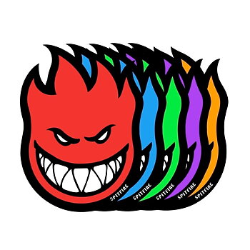 Spitfire sticker fireball 