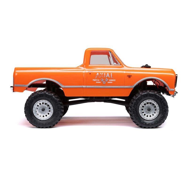 AXIAL 1/24 SCX24 1967 Chevrolet C10 4WD Brushed Truck RTR, Orange - 11